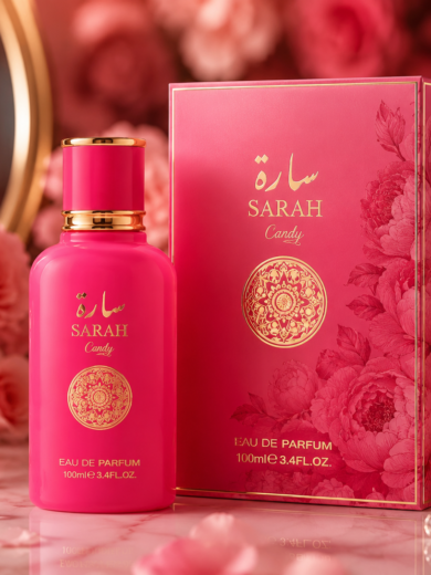 Sarah Candy™ Eau de Parfum Femme 100ml | Parfum Floral Gourmand | Maison Elixara